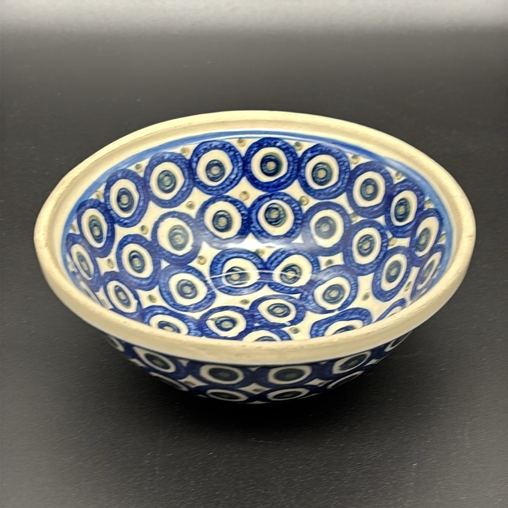 Vintage Boleslawiec Polish Pottery Bowl